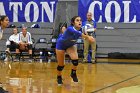 Volleyball vs MHC  Wheaton Women's Volleyball vs Mount Holyoke College. - Photo by Keith Nordstrom : Wheaton, Volleyball